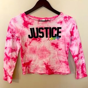 EUC Girls Justice Long Sleeve Pullover 6/7